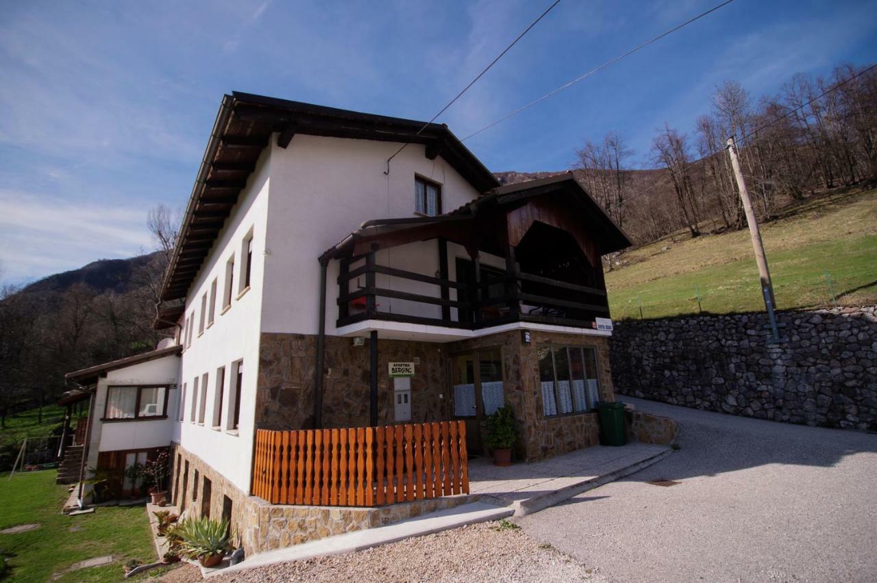 Apartmaji Berginc Kobarid Exterior photo